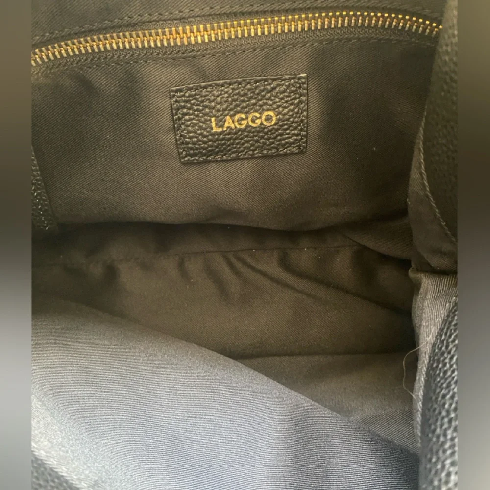 Laggo Bella Black Hobo Bag